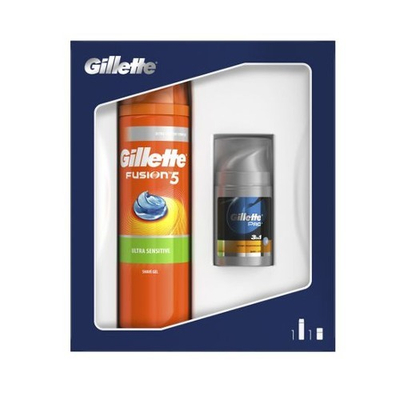 Set Gillette Fusion, xhel për rrojë 200 ml + losion pas rrojës 50 ml