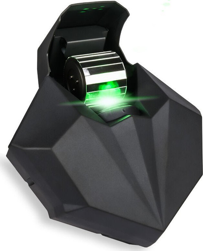 Сценски осветлувач Light4Me Venom FX Scanner 80W V2, LED, DMX, црн