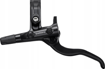 Leva e frenit biçiklete Shimano BL-M4100 I-Spec EV, për dorën e majtë, me vaj mineral, e zezë