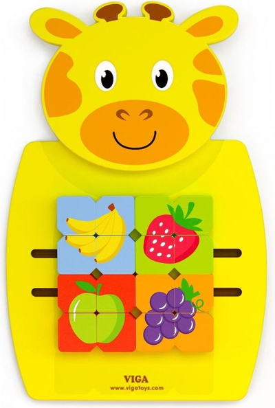 Lodër Puzzle Viga, për mur