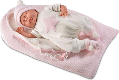 Кукла бебе Llorens RN Mimi Smile, 40 cm, со звуци