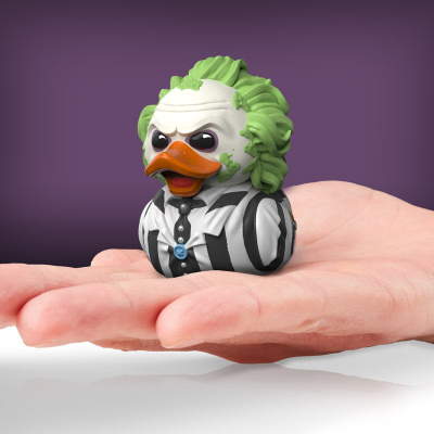 Колекционерска фигура Numskull TUBBZ Beetlejuice Mini Edition, околу 50% помала, со када за изложување, шарена