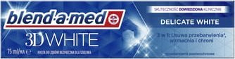 Паста за заби Blend-a-med 3D White Delicate White, избелувачка, 75 ml
