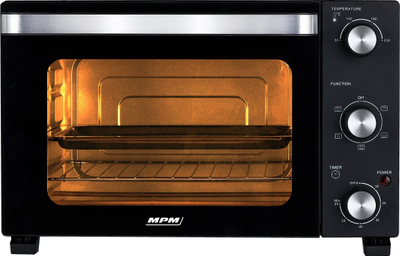 Furrë elektrike MPM MPE-15/T, 28L, 1500W, e zezë