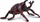 Figurë lodër Collecta Rhinoceros Beetle, insekt realist, shumëngjyrësh