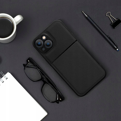 Maskë Forcell Noble për iPhone 16 Pro, fleksible, e zezë