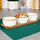 Set tasash me tabaka Excellent Houseware, 4 copë, qeramikë dhe dru akacie, të bardha