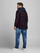 Кошула Jack&Jones PLUS JJEGINGHAM со широк крој, темноцрвена