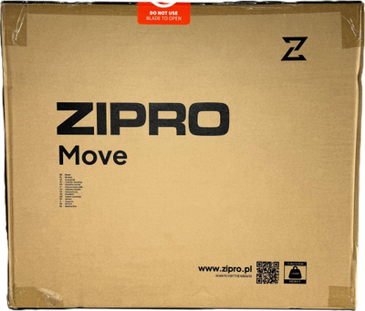 Zipro Move Воздушно-Магнетна Машина за Веслање, Црна