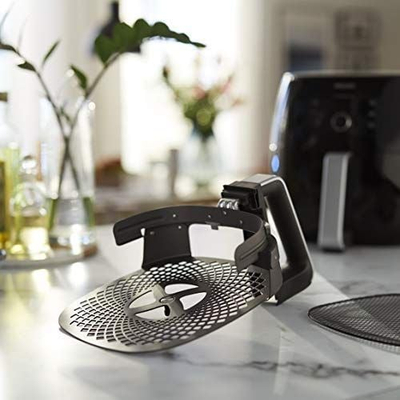 Set aksesorësh pice Philips HD9953/00, për Airfryer XXL, i zi