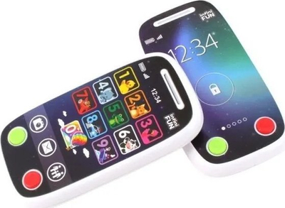 Set walkie talkie lodër Infini Fun, 2 copë, si smartphone, shumëngjyrësh