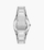 Orë për meshkuj Fossil Everett Skeleton Automatic ME3220, e argjendtë
