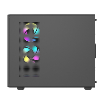 Kuti kompjuteri DarkFlash DB460M, Big Tower M ATX, ARGB, e zezë