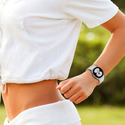 Rrip ore Tech-Protect IconBand për Galaxy Watch 4, 5, 5 Pro, 40–46mm, gome TPU, jeshile ushtarake