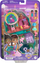 Set loje Mattel Polly Pocket Peacock Garden Compact, me kukulla dhe aksesorë, shumëngjyrësh