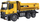 Kamion me pult Huina 1582 RC Dump Truck, shkalla 1:14, me drita dhe zë, i verdhë