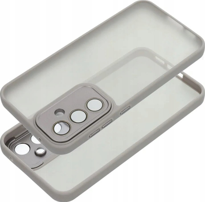 Këllëf telefoni Variete për iPhone 11, silikoni i butë, pjesa mbrapa transparente, gri steel