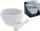 Havanje me tust porcelani, madhësi standard, e bardhë