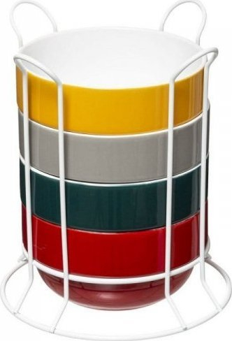 Set tasash 5five Petit Dj Bowl, 4 copë, 50 ml, shumëngjyrësh