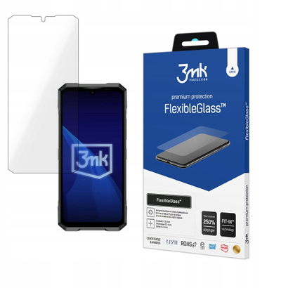 Заштитно стакло 3mk FlexibleGlass за Doogee Blade GT, хибридно стакло, проѕирно