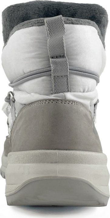 Çizme dimri për goca 4F, waterproof, NeoDry, gri me të bardhë