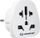 Adaptues udhëtimi Lifeventure European Travel Adaptor, 110 250V, i bardhë