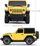 Makinë lodër me telekomandë Rastar Jeep Wrangler JL, RC 27 MHz, shkallë 1:24, e kuqe