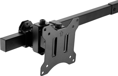 Држач за маса за монитори InLine Desk Mount, за 2 монитори до 32\", 9kg, црна