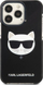 Futrollë telefoni Karl Lagerfeld KLHCP13LTPECK, për iPhone 13 Pro, hardcase, e zezë