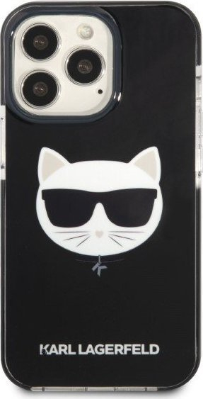 Futrollë telefoni Karl Lagerfeld KLHCP13LTPECK, për iPhone 13 Pro, hardcase, e zezë