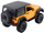 Makina me telekomandë Jeep Wrangler Rock Crawler, 1:14, 4x4, portokalli