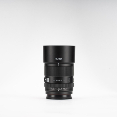 Objektiv Viltrox AF 85mm F2 EVO për Sony E, autofokus, i zi