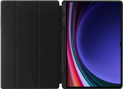 Këllëf tablet Tech-Protect SmartCase, Galaxy Tab S9 FE+ 12.4", me stylus, i zi