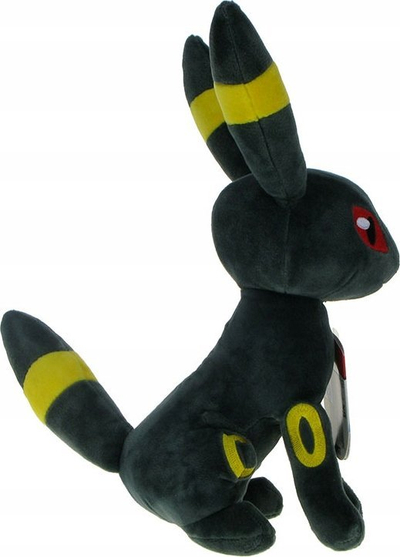 Lodër pelushi Pokemon Umbreon, 20 cm, origjinale, e zezë