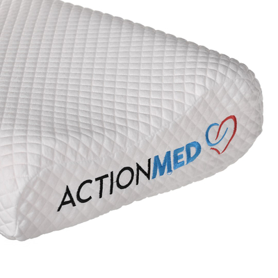 Jastëk ortopedik ActionMed Cervical Med Pillow, ergonomik, për qafë, i bardhë