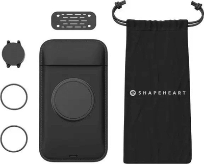 Këllëf telefoni Shapeheart Bike AMZ M, për timon biçiklete, motori e trotineti, i zi