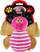 Плишана играчка за кучиња Aqua Nova DOG LIFE STYLE Pink Bee, со свирче, розова