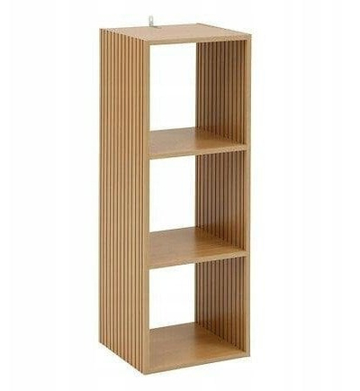 Raft librash 5five Simply Smart Tasso, 35x32x102 cm, pamje dru natyral