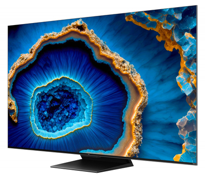 Паметен Мини LED телевизор TCL 75C805, 75", 4K, црн