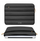Futrollë laptopi Tech-Protect Fluffy, 13-14", e zezë