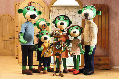 Puzzle Trefl Treflik Family Portrait, 24 copa, Maxi, shumëngjyrësh
