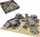 Set terreni për tavolinë Battle Systems Outlands Core, 28–35mm, tapet neopren 60 x 60 cm, shumëngjyrësh