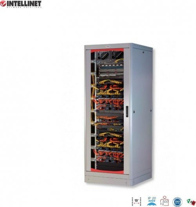 Rraf dyshemeje INTELLINET 19", 600x800, 42U, gri