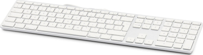 Tastierë me kabllo Gembird KB-UM-UK, 110 taste, 2x USB, font i madh, UK English, e zezë