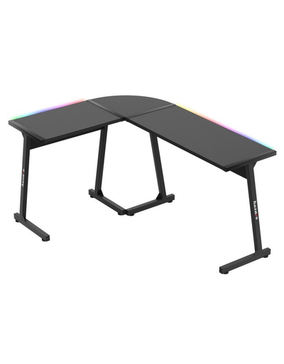 Tavolinë lojërash Huzaro Hero 6.0, RGB LED, e zezë