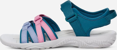 Sandale për goca Teva Kids Tirra, sintetike, mbyllje me shirit ngjitës, blu korale