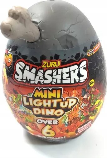 Lodër vezë surprizë Zuru Smashers Dino Island S5, me mbi 25 surpriza, 29.6cm, bezhë