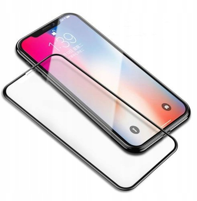 Xham mbrojtës FIXED FullGlue Cover për iPhone 12 mini, 2.5D, 9H, i zi