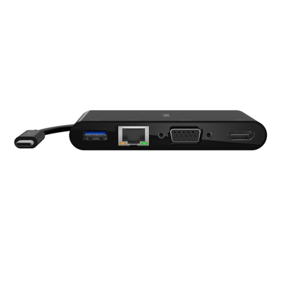 Përshtatës multimedial Belkin USB-C, i zi