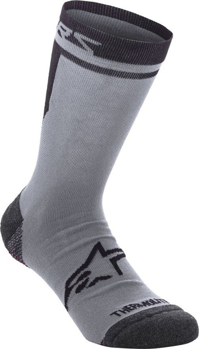 Çorape dimri për motor Alpinestars Winter Thermal 17, termo, madhësia M, gri me të zezë